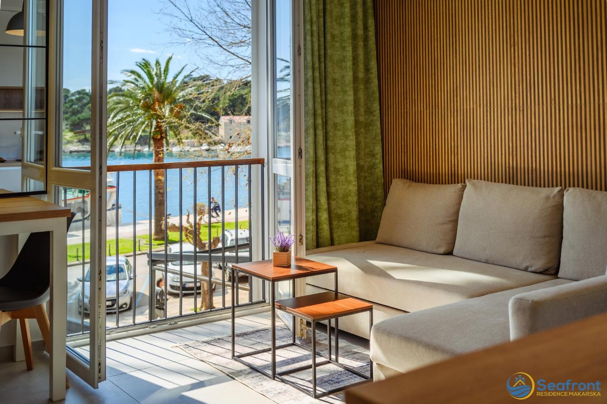 Seafront Residence Makarska Bagian luar foto