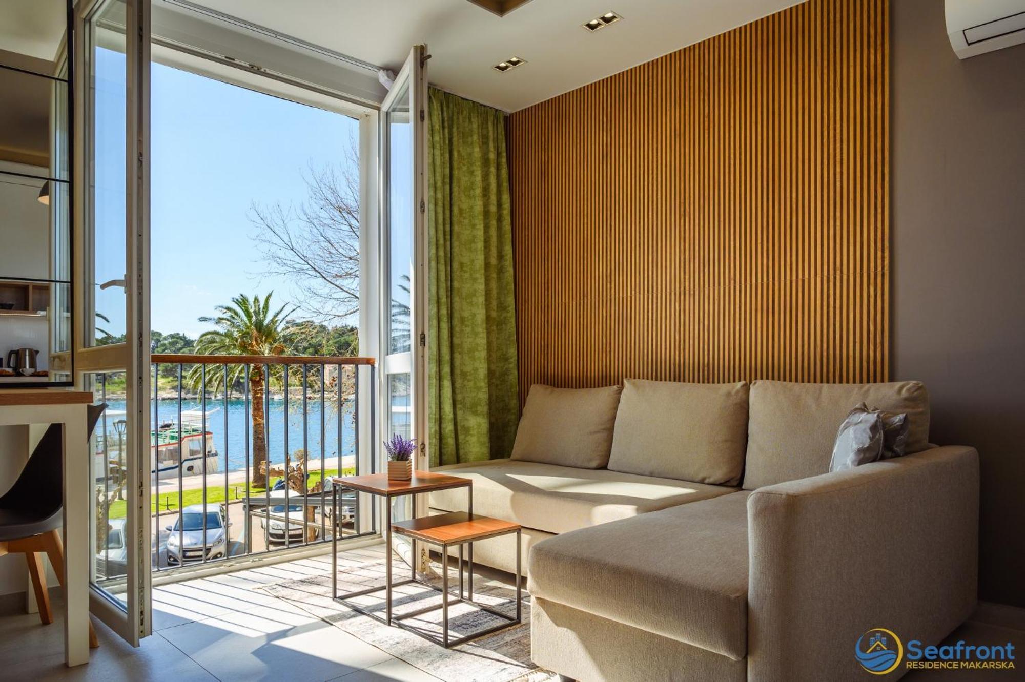 Seafront Residence Makarska Bagian luar foto