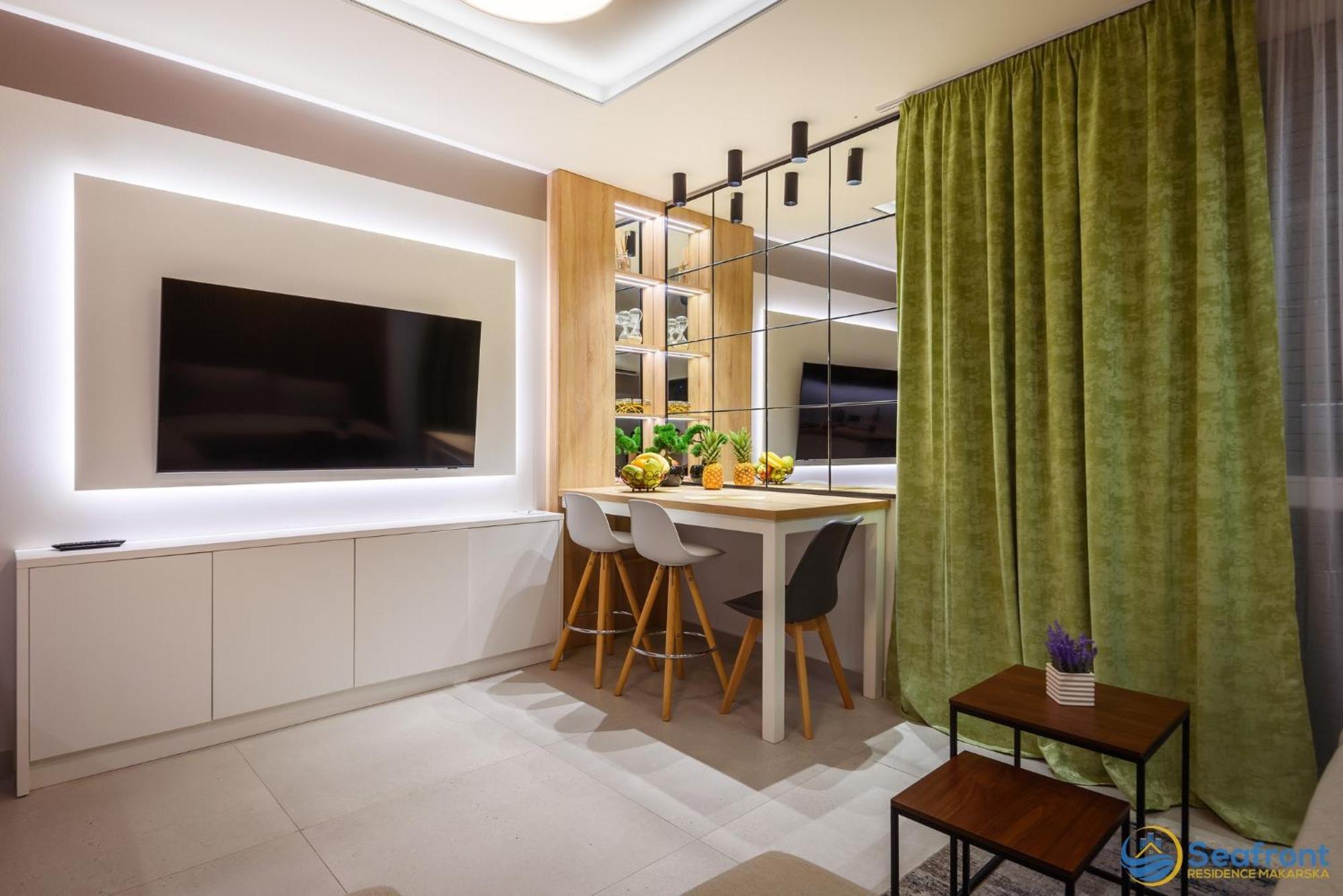 Seafront Residence Makarska Bagian luar foto