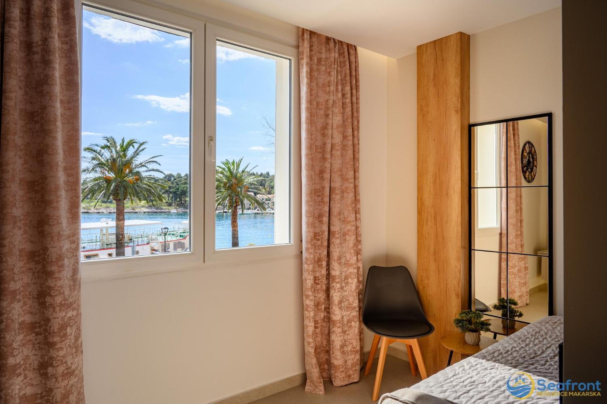 Seafront Residence Makarska Bagian luar foto