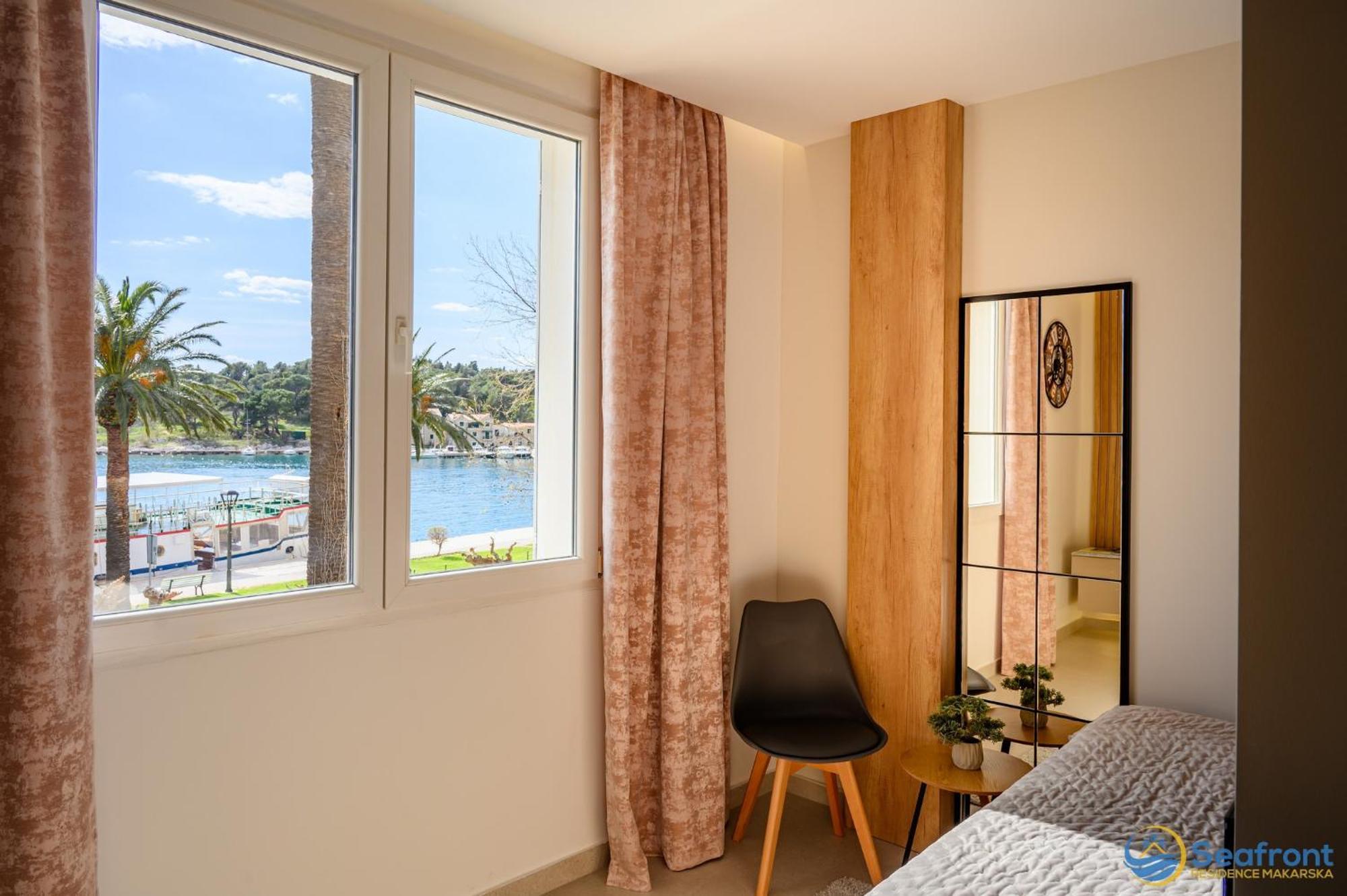 Seafront Residence Makarska Bagian luar foto