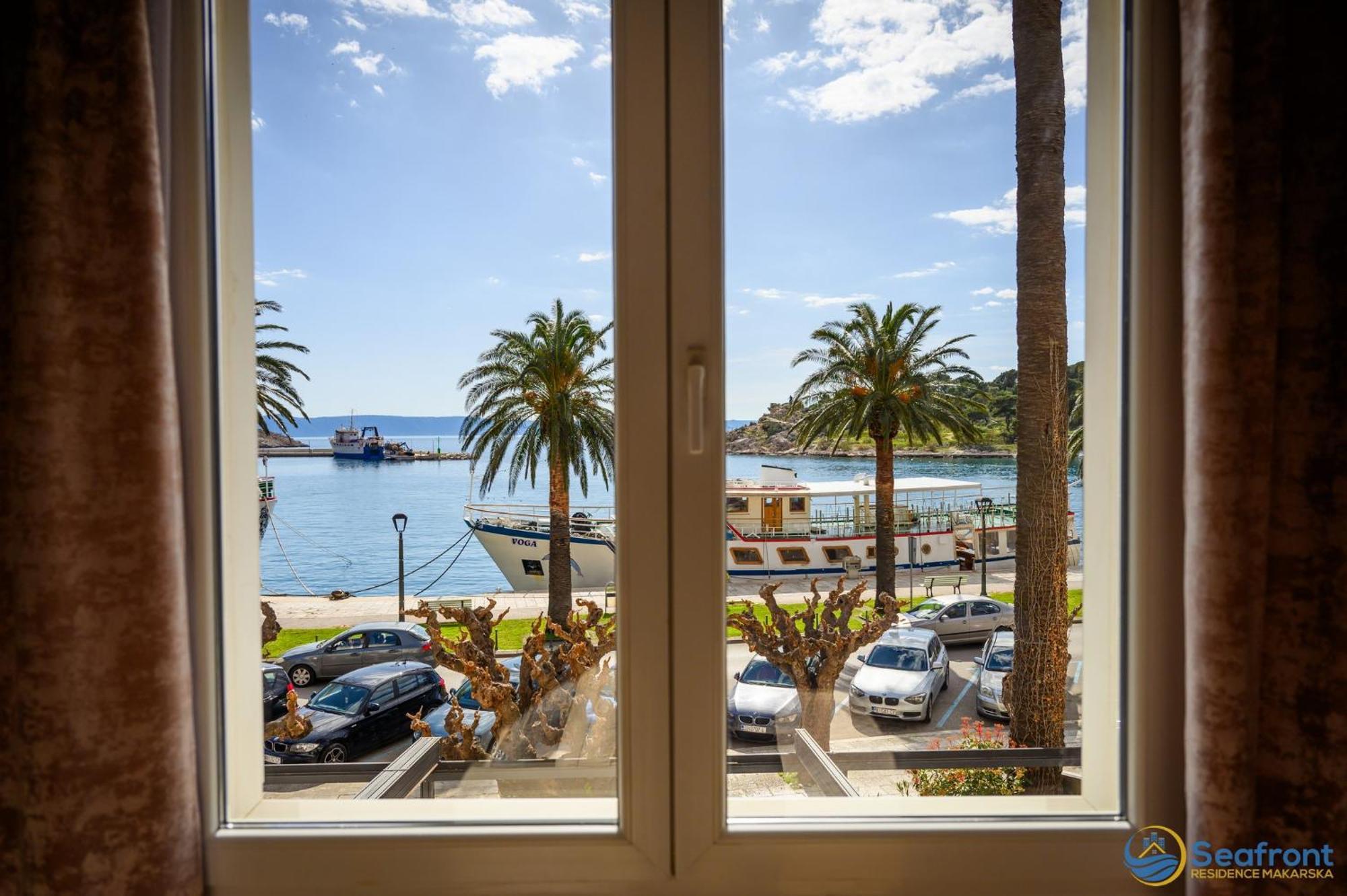 Seafront Residence Makarska Bagian luar foto