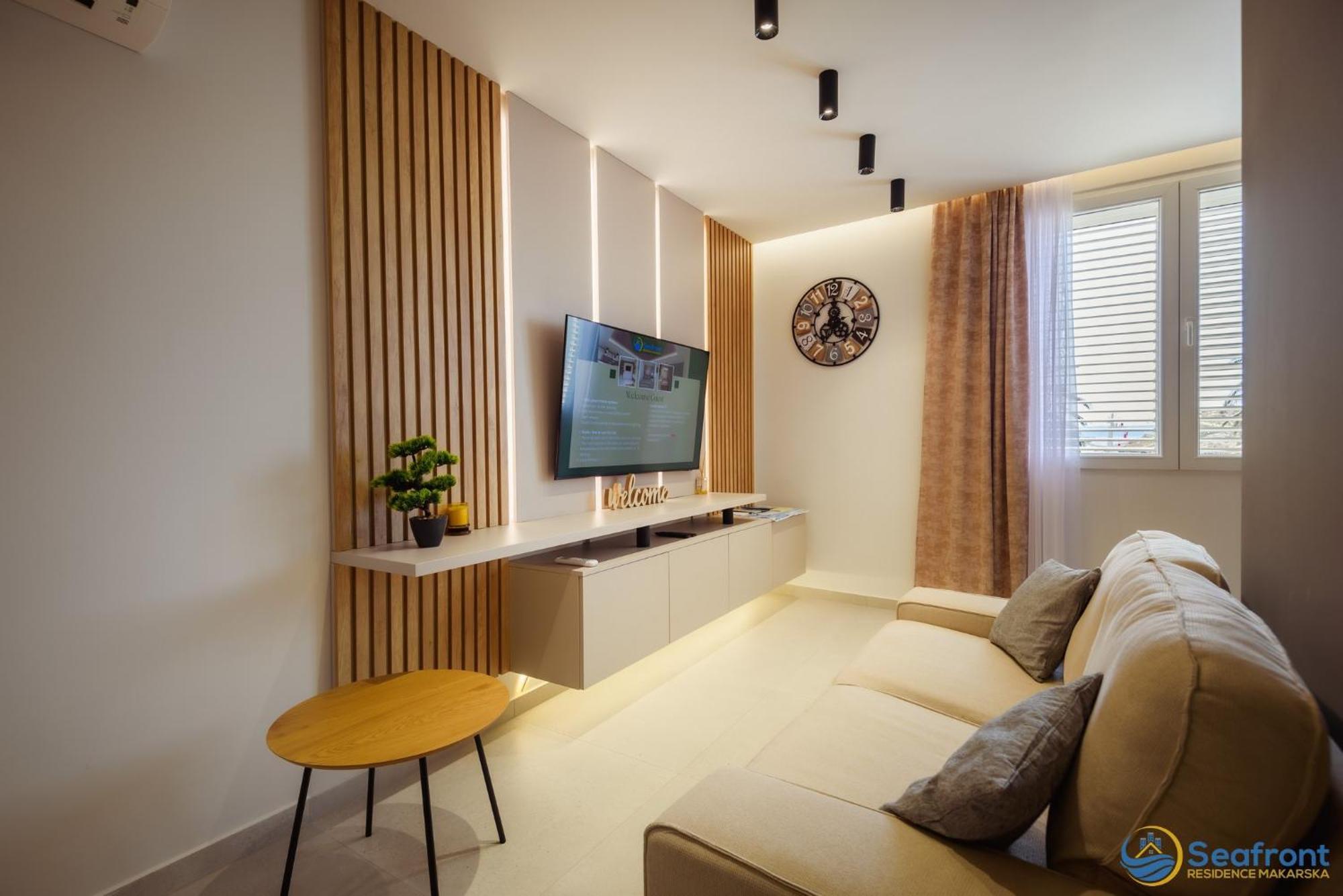 Seafront Residence Makarska Bagian luar foto