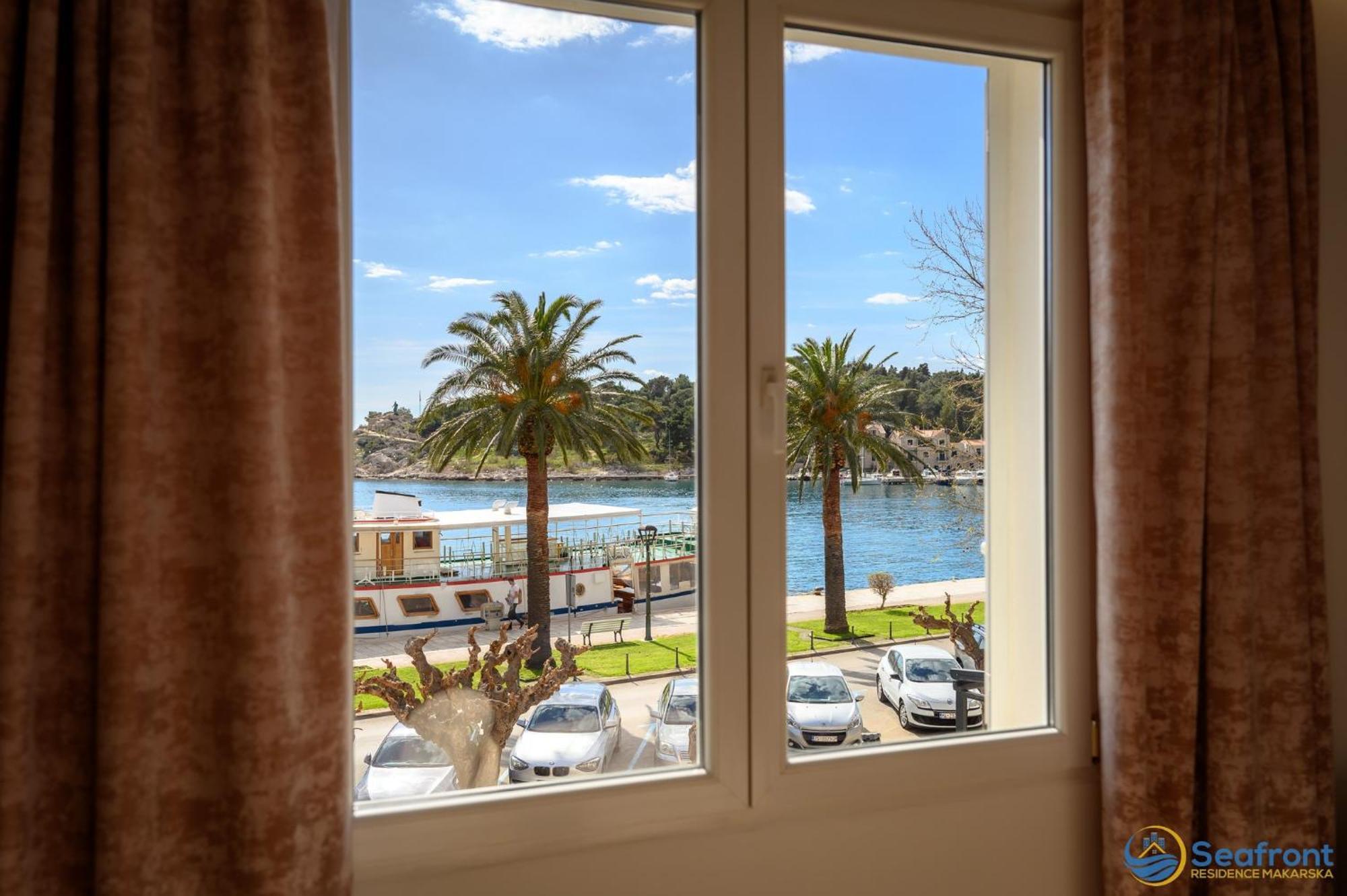 Seafront Residence Makarska Bagian luar foto