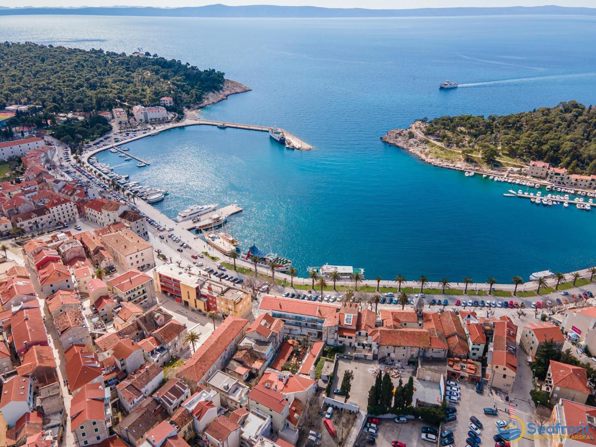 Seafront Residence Makarska Bagian luar foto